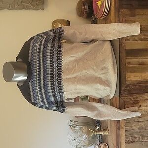 J. Crew Factory Fairisle Lambswool Sweater